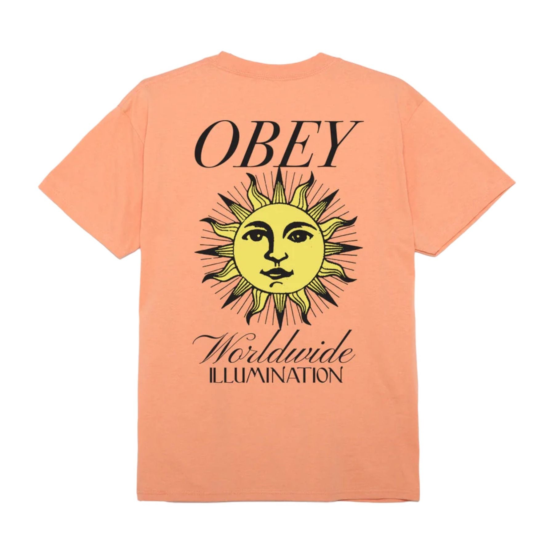 Obey uomo t-shirt illumination classic 22MC0000954 Citrus