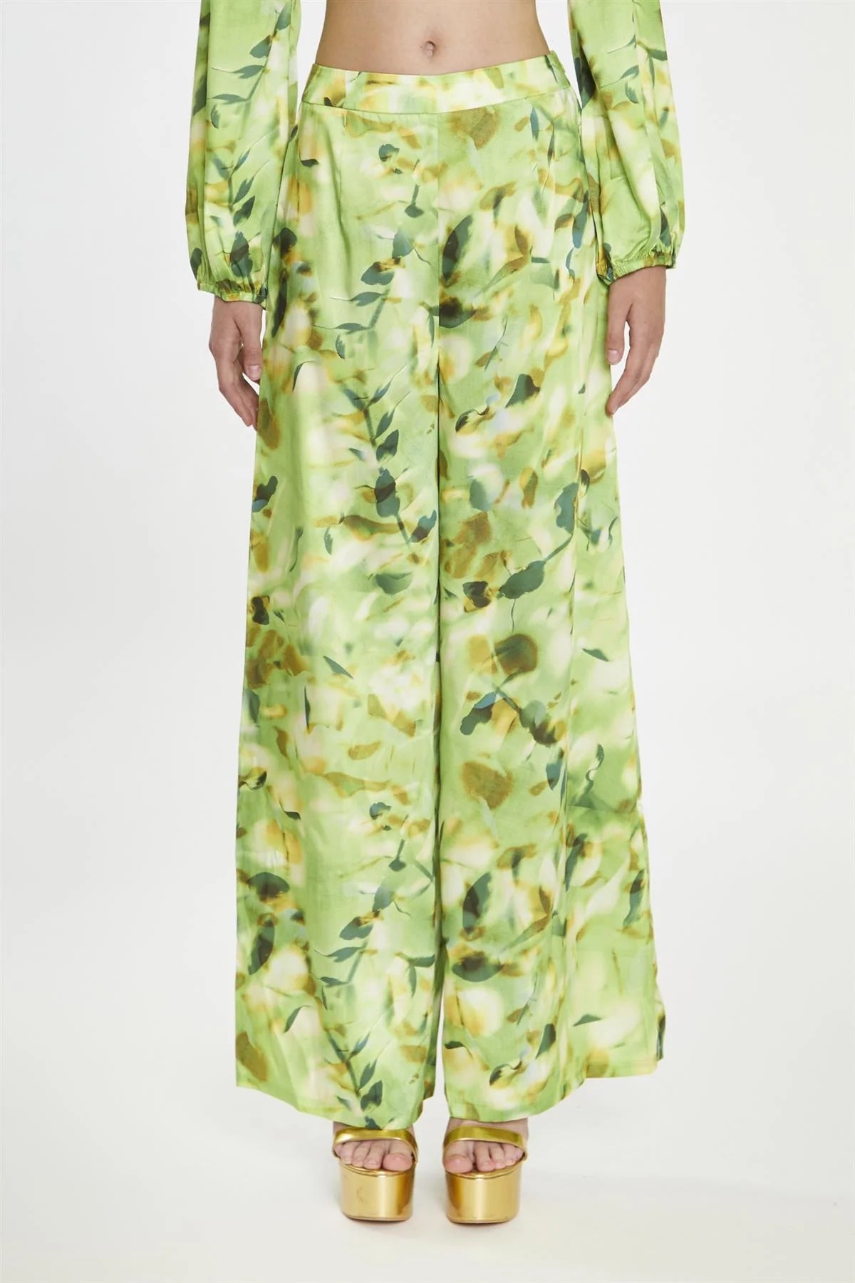 Glamorous donna pantalone AC2413 green multi blur