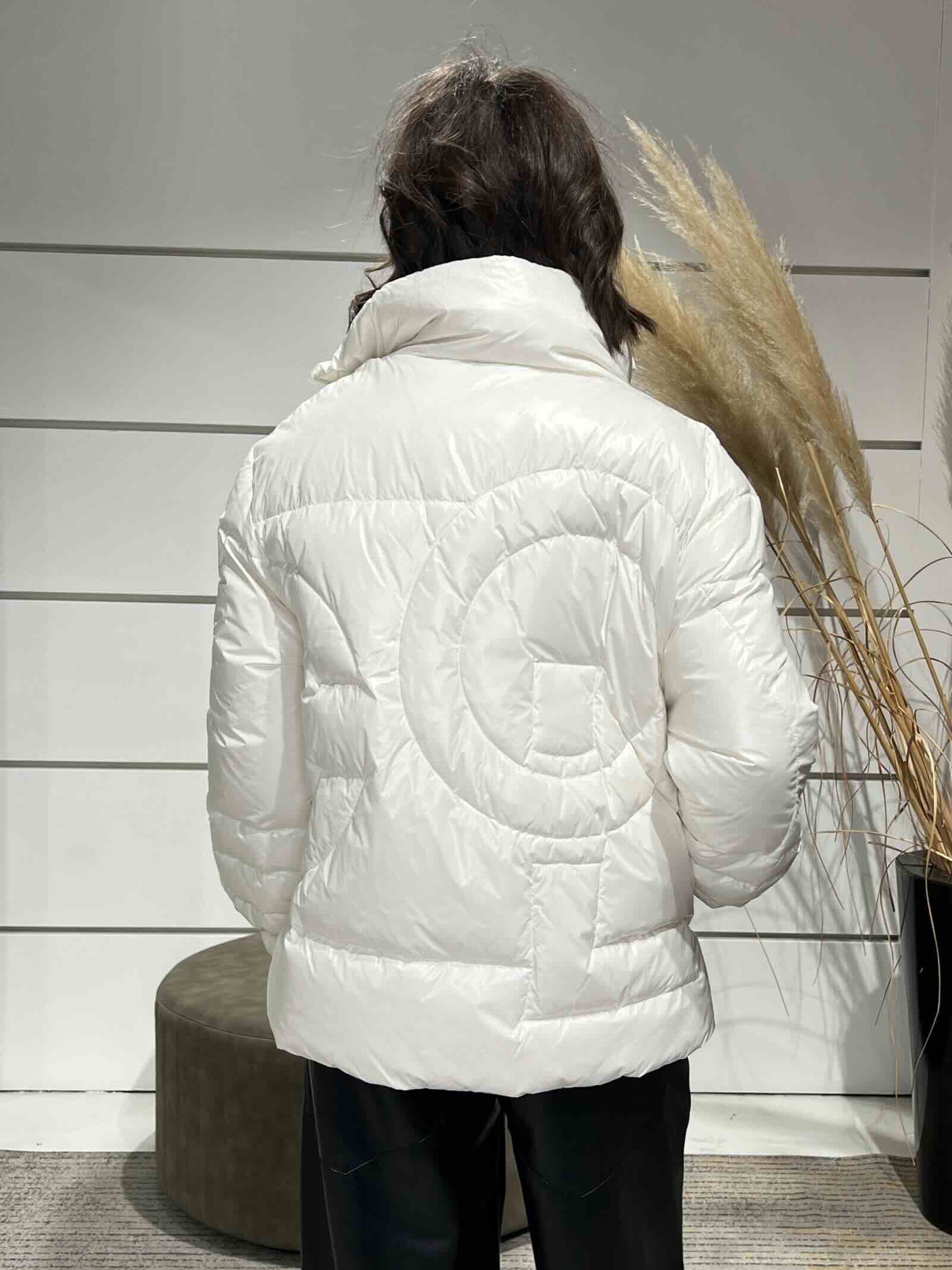 Vicolo donna piumino TS0024 Bianco