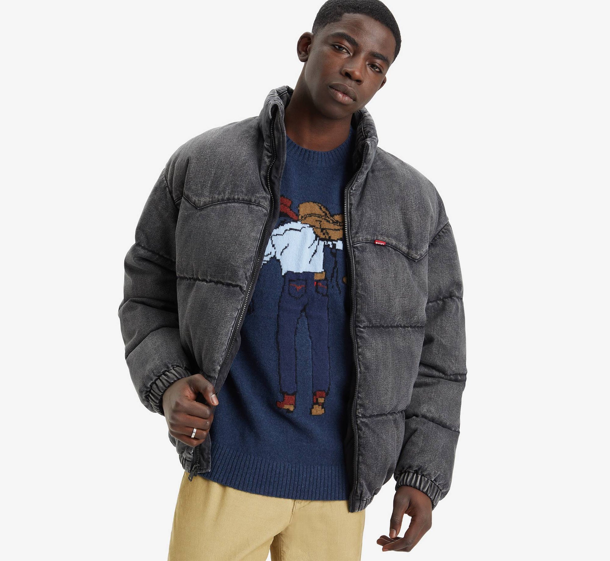 levi's uomo felpa original Hm A4320-0019