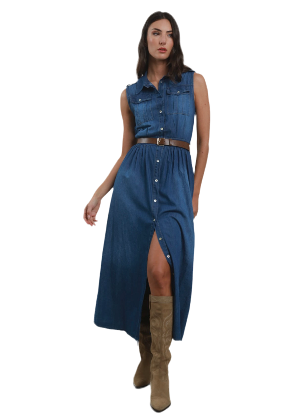 Susy Mix donna abito SS25684 E25 DENIM