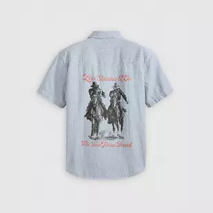 Levi's uomo camicia Relaxed Fit western A5722-0032