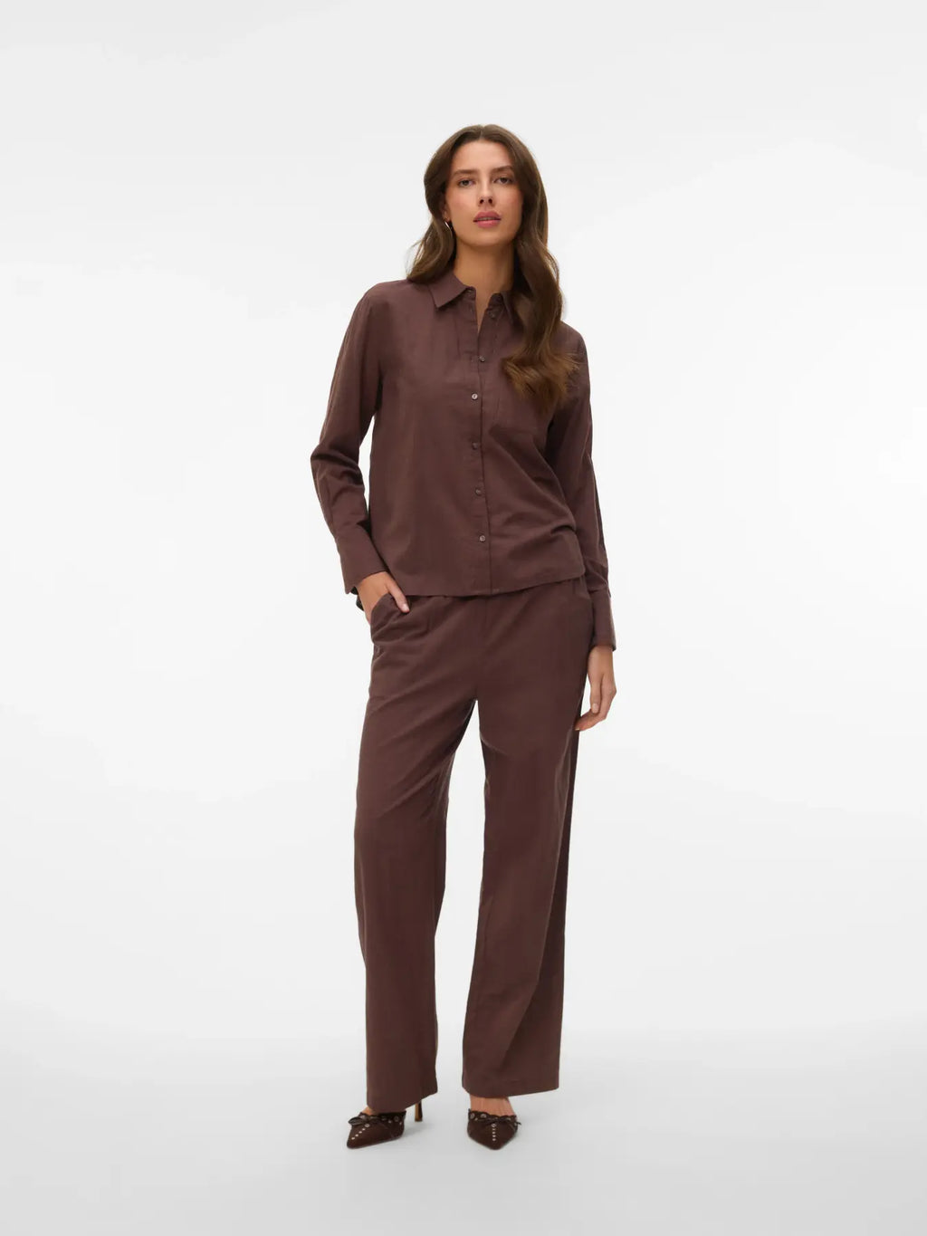 Vero Moda donna pantalone CAIA WIDE PANT 10333796