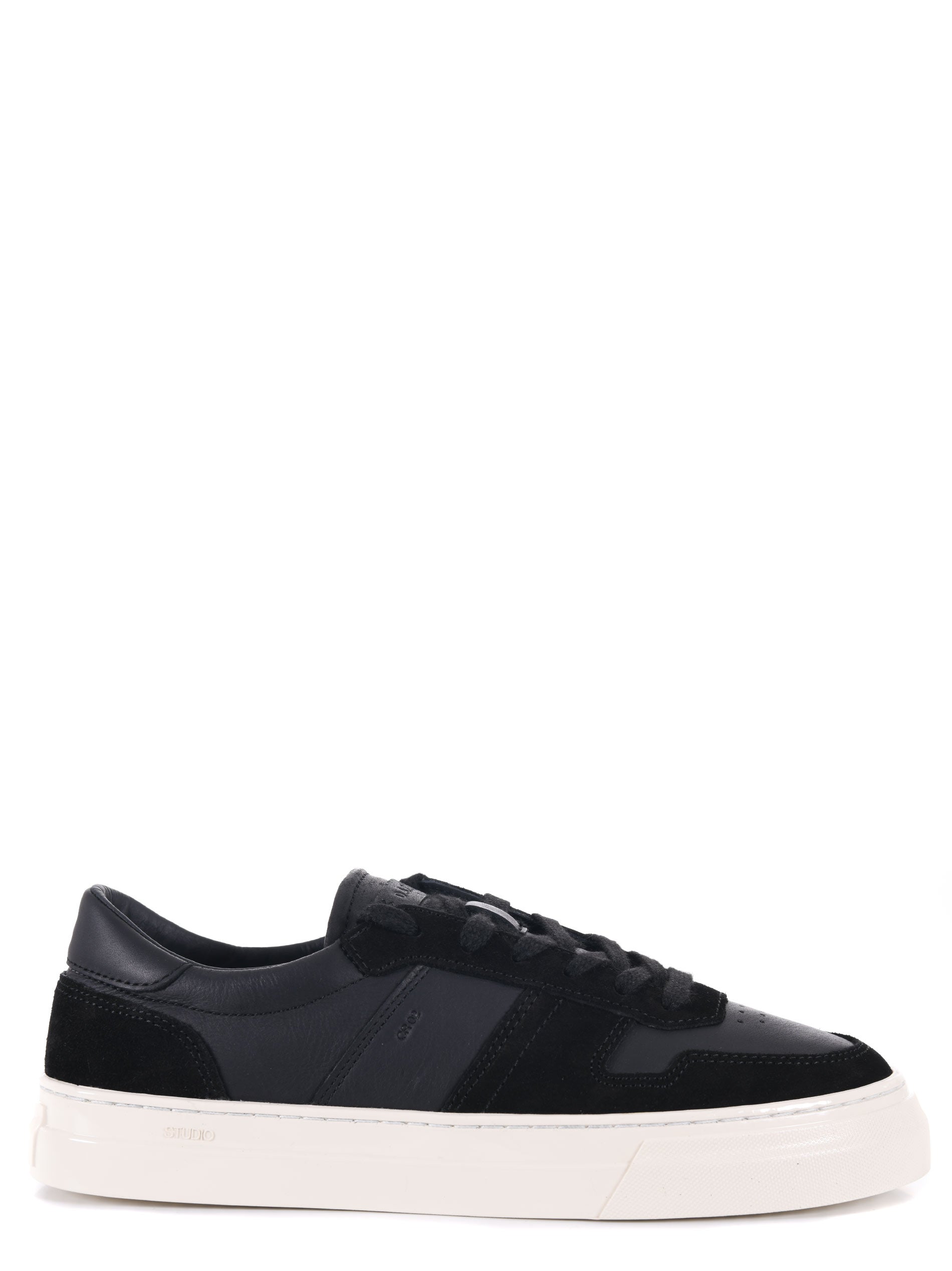 d.a.t.e. uomo scarpa studio calf M411-SD-CA-BK