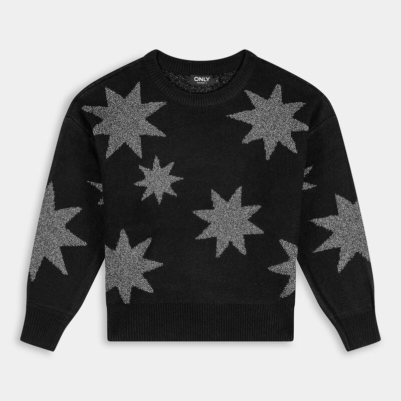 Only donna maglia Roise Glitter 15328250 Black