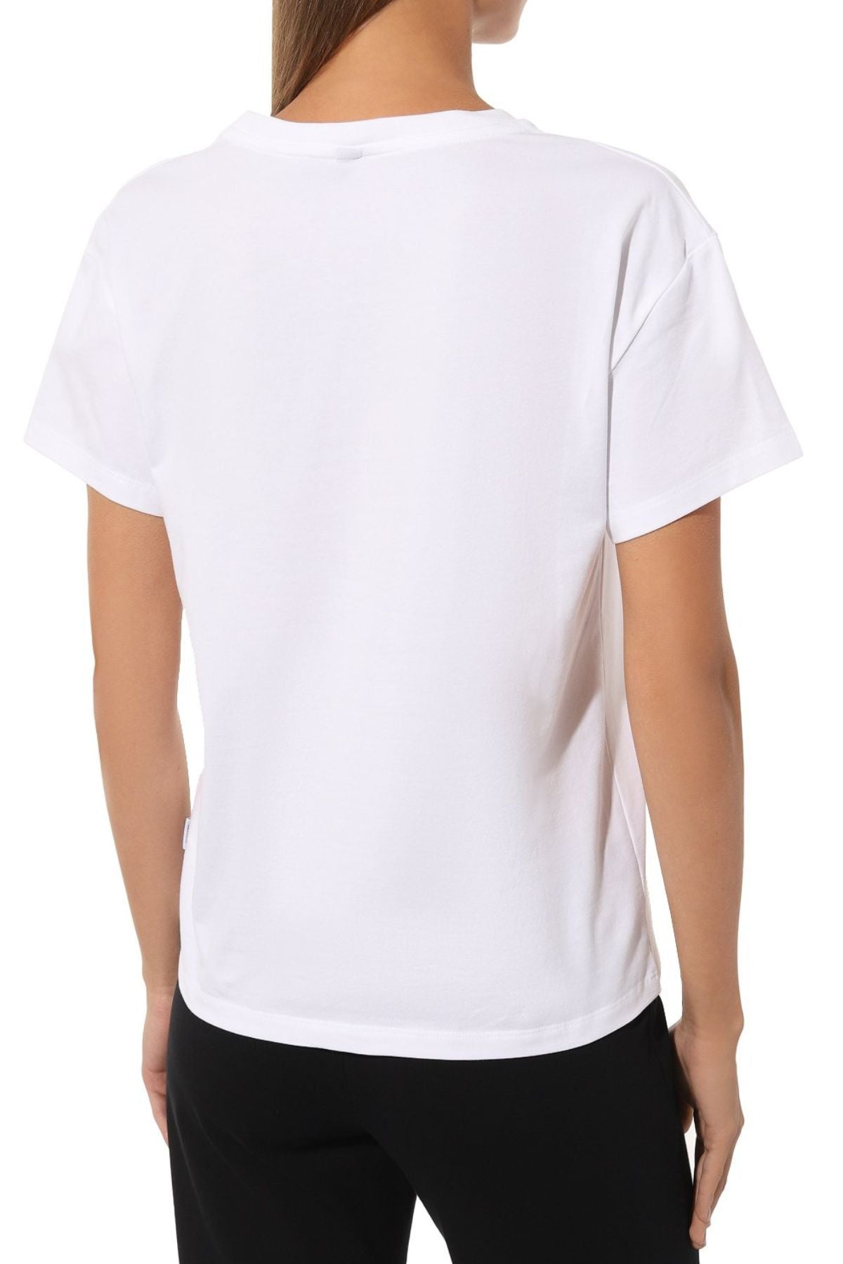 Moschino donna t-shirt 0789 4410 A0001 Bianco