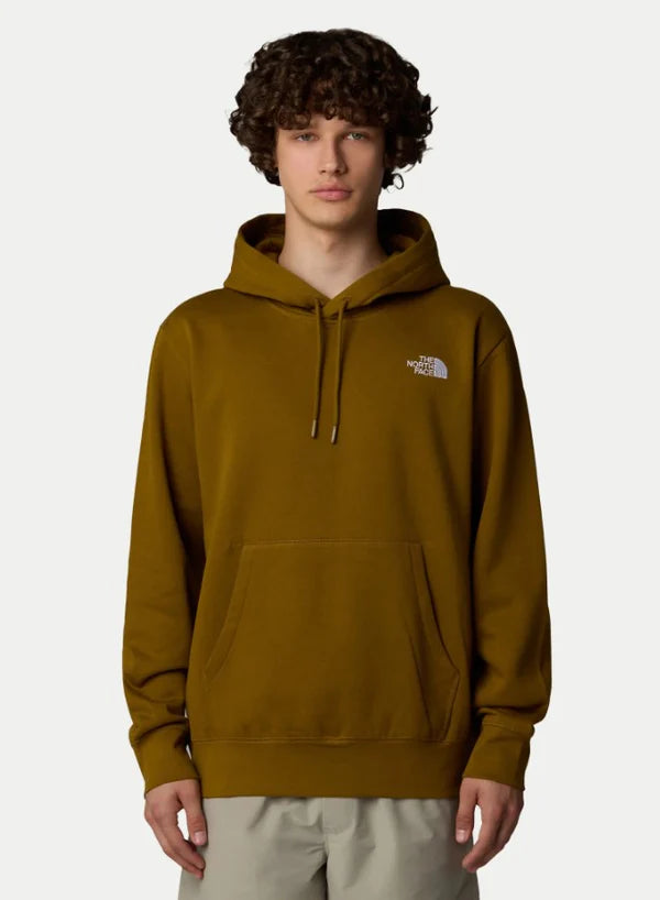 the north face uomo felpa essential relax NF0A89ES1OB1 moss grenn