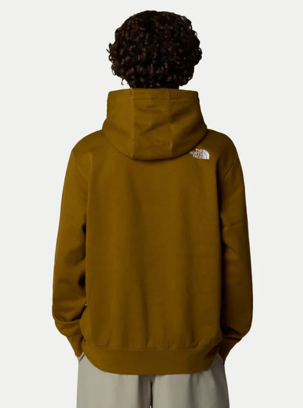 the north face uomo felpa essential relax NF0A89ES1OB1 moss grenn