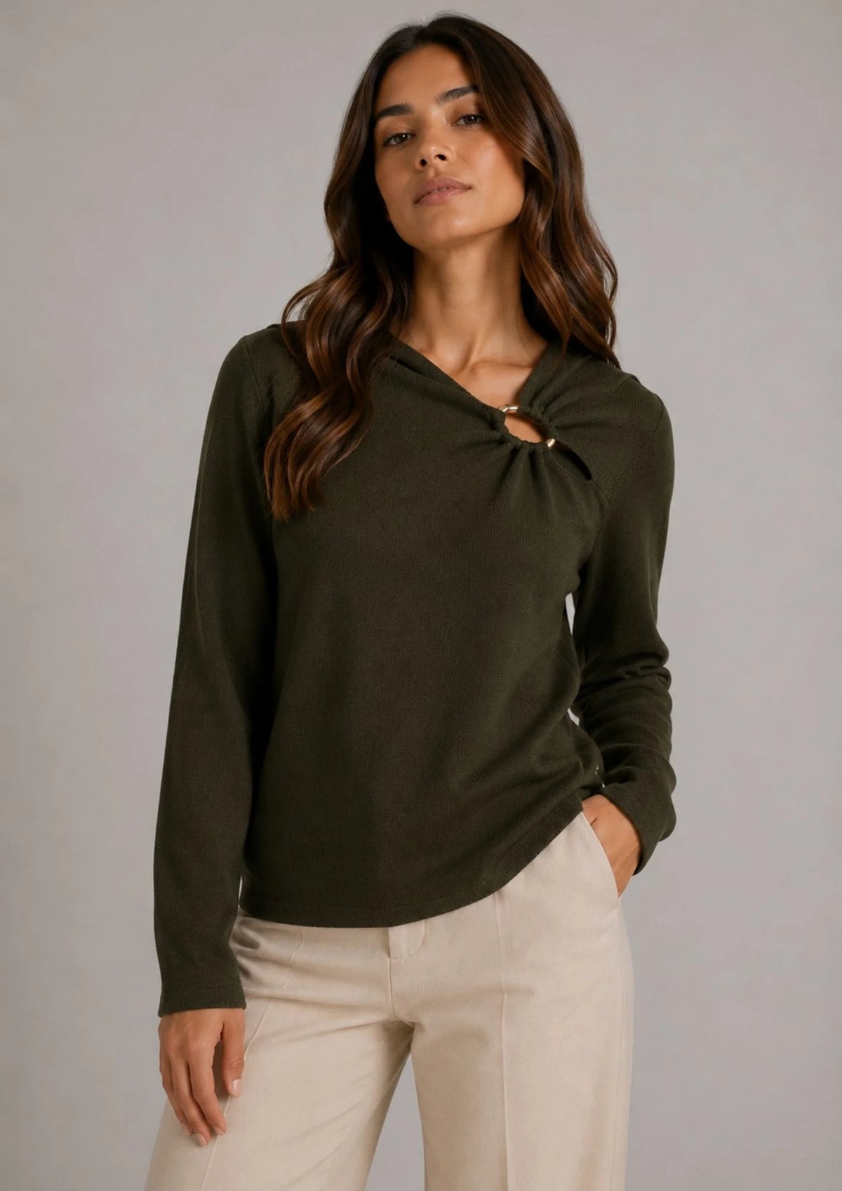 Vero Moda maglia JAIN 10350239 Forest Night
