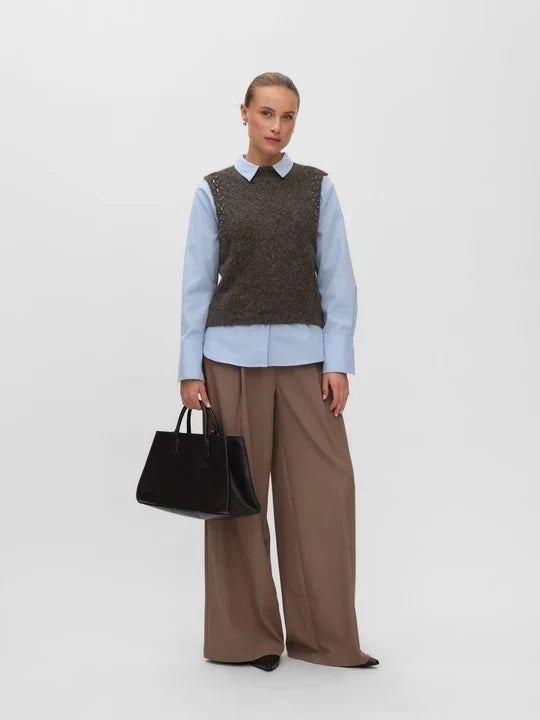 Vero Moda maglia TORPA 10351816 Chocolate Tort