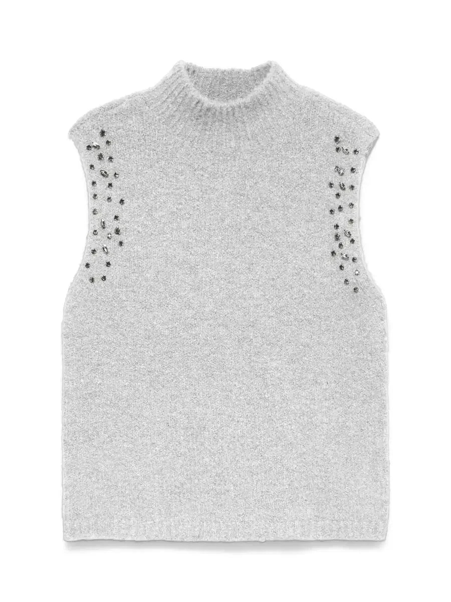 Vero Moda maglia TORPA 10351816 Light Grey