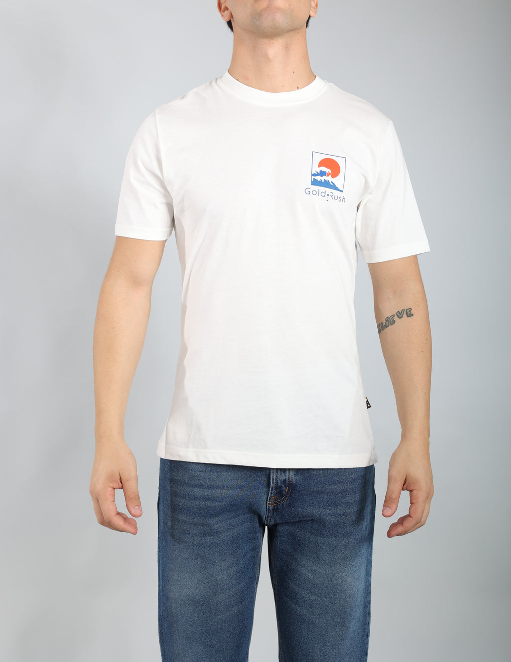 Gold Rush uomo t-shirt SOLE/GB