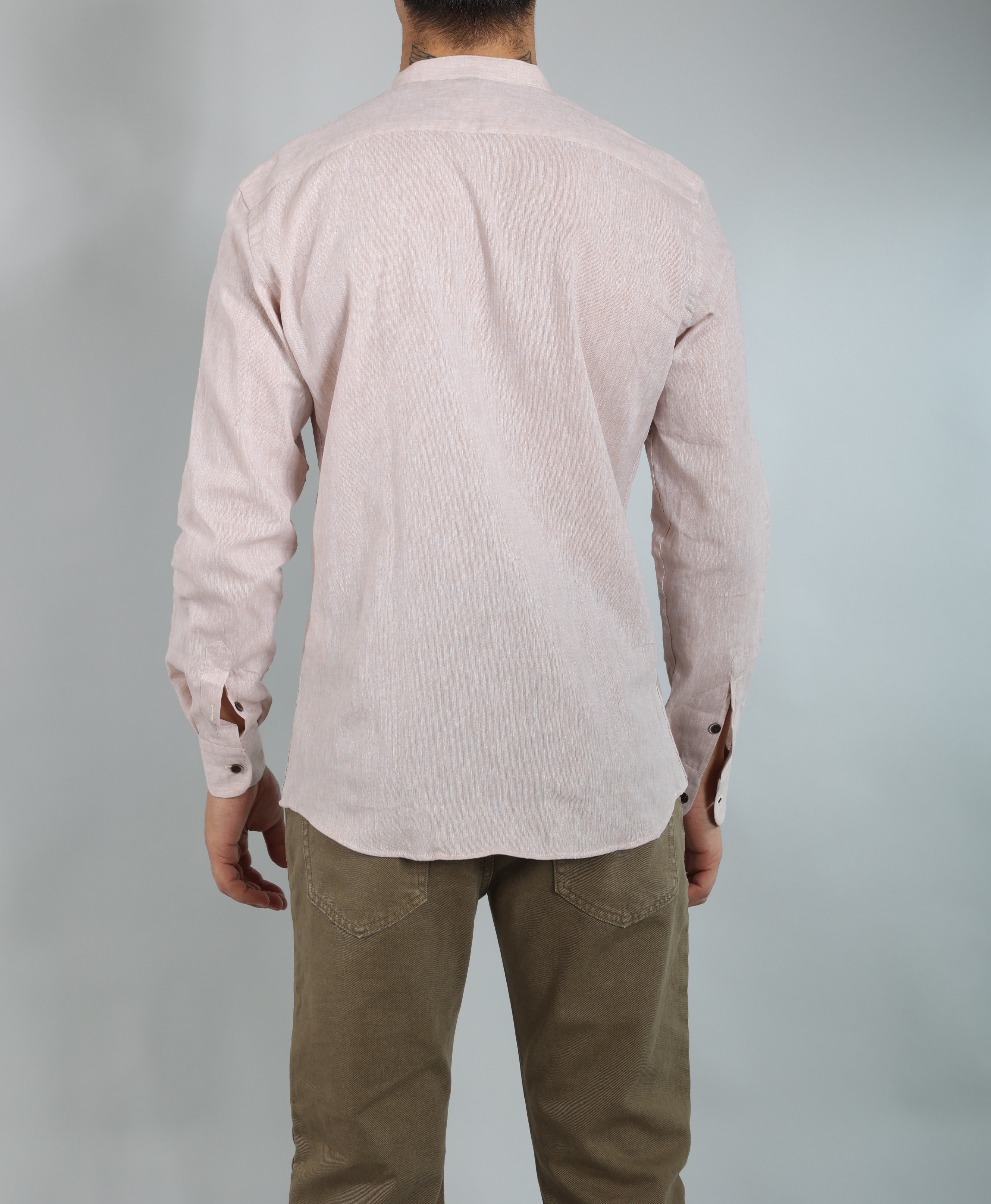 Gold Rush uomo camicia LINOCOREASC/43 beige