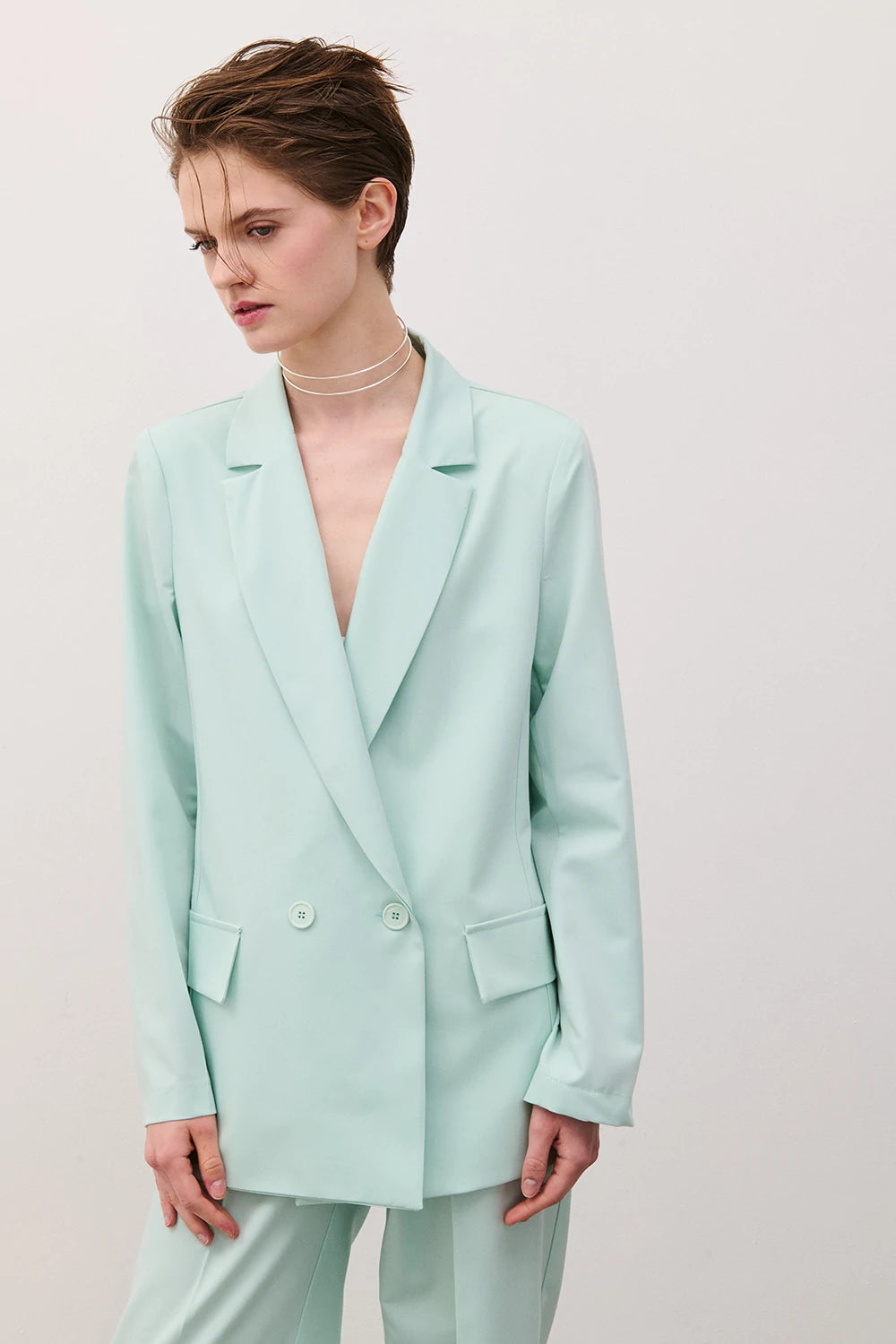 Two Way donna Giacca DoppiPetto Menta WGIA26SGR320