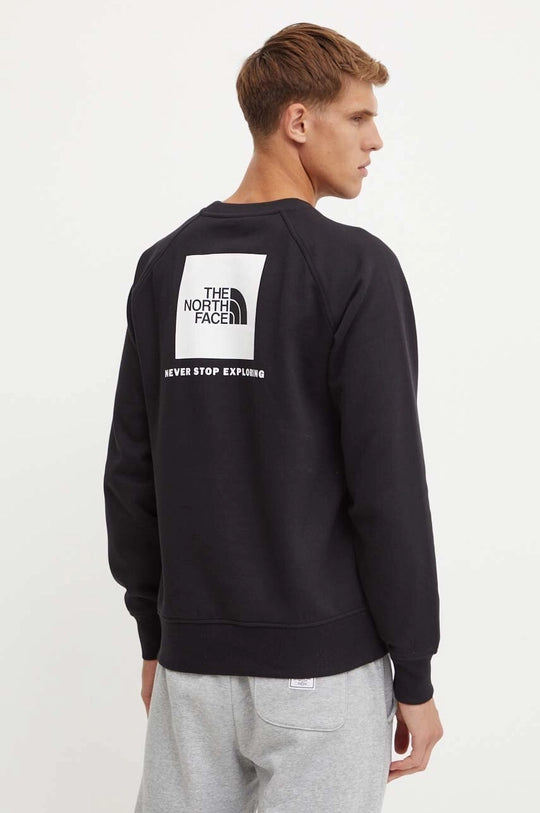 the north face uomo felpa raglan NF0A89FAJK31 balck