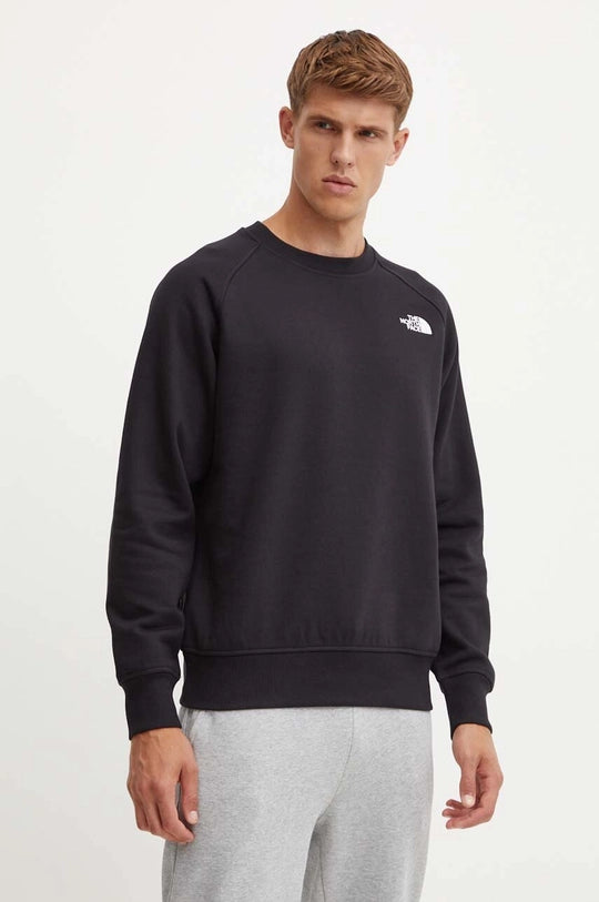 the north face uomo felpa raglan NF0A89FAJK31 balck