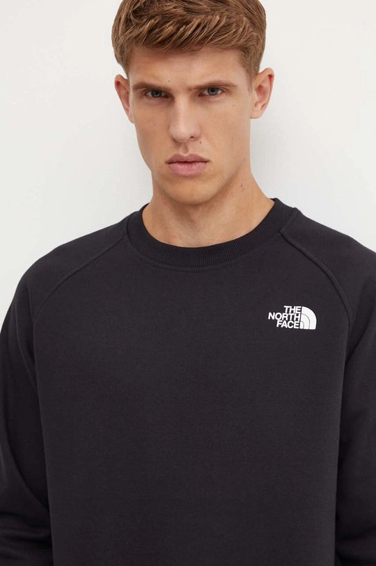the north face uomo felpa raglan NF0A89FAJK31 balck