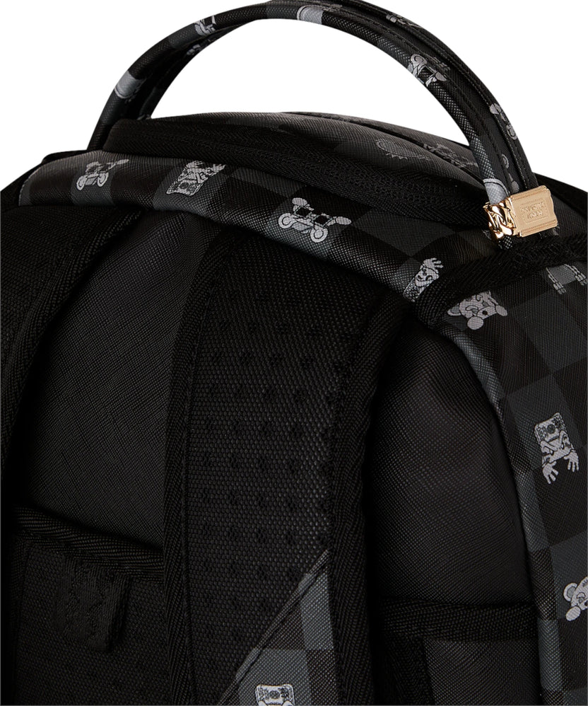 Sprayground zaino GRAY PEEKING CHARACTER 910B8872NSZ