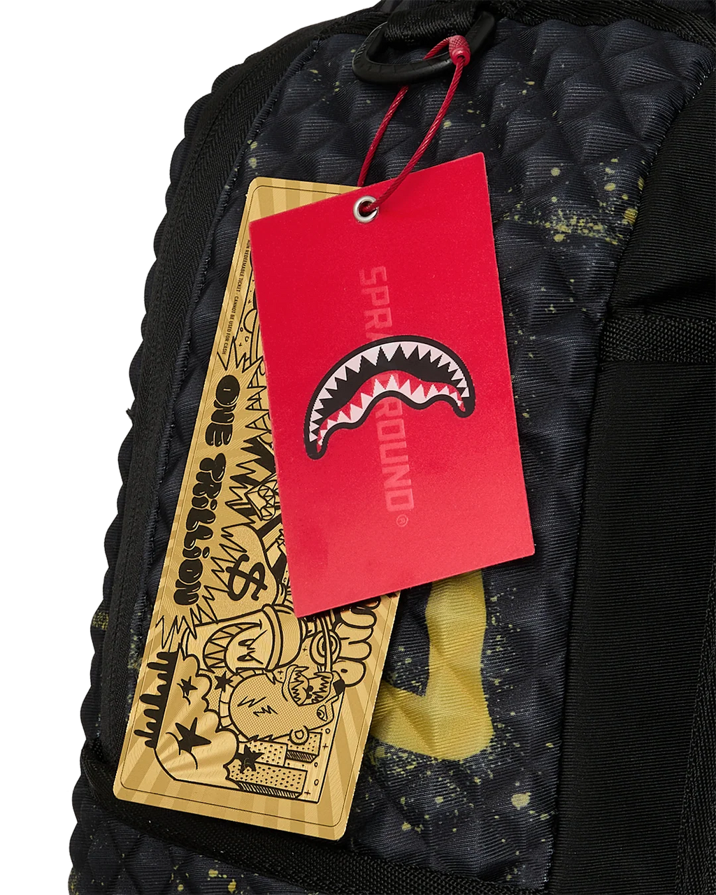 Sprayground zaino PYRAMID STENCIL SHARK B9278