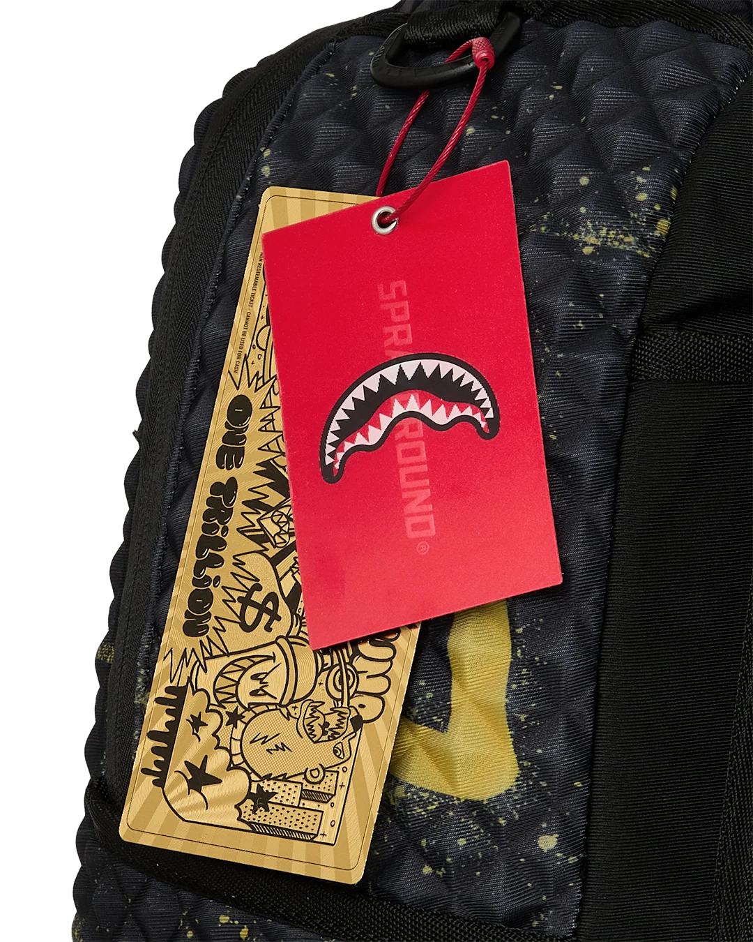 Sprayground zaino PYRAMID STENCIL SHARK B9278