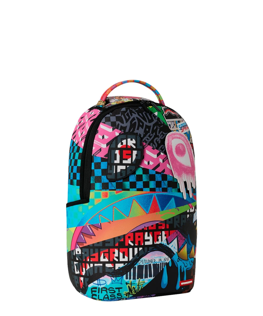 Sprayground zaino REMOVABLE EYES SUNBURST B9281