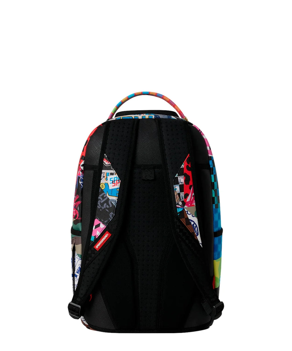 Sprayground zaino REMOVABLE EYES SUNBURST B9281