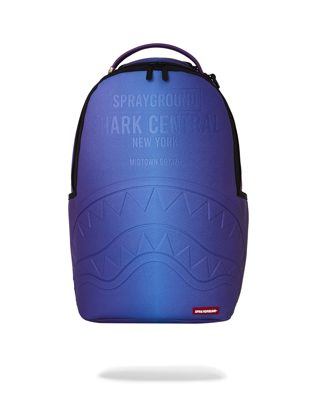 Sprayground zaino SHARK CENTRAL EMBOSSED DUSK NYLON 9627