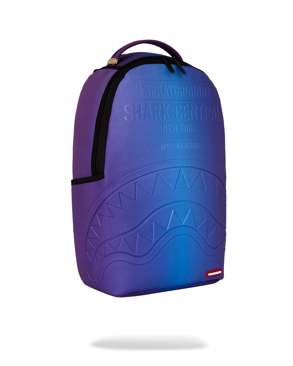 Sprayground zaino SHARK CENTRAL EMBOSSED DUSK NYLON 9627