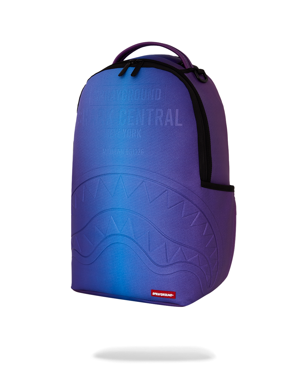 Sprayground zaino SHARK CENTRAL EMBOSSED DUSK NYLON 9627