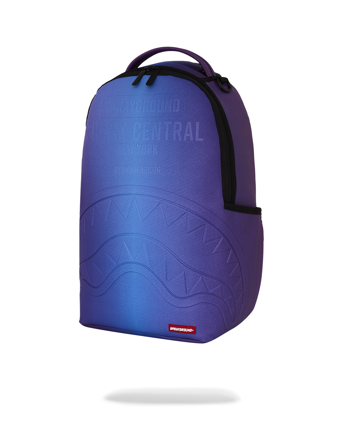 Sprayground zaino SHARK CENTRAL EMBOSSED DUSK NYLON 9627