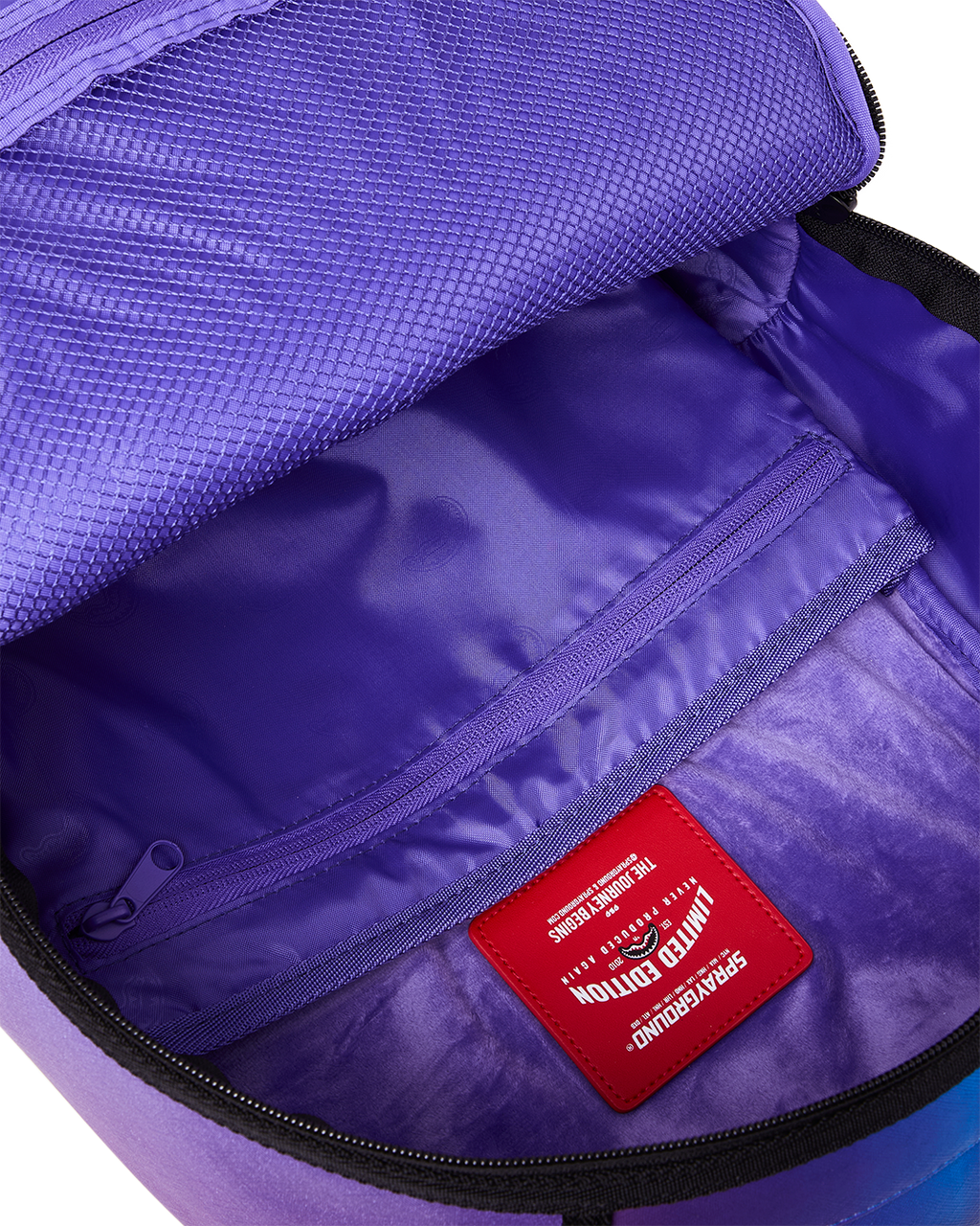 Sprayground zaino SHARK CENTRAL EMBOSSED DUSK NYLON 9627