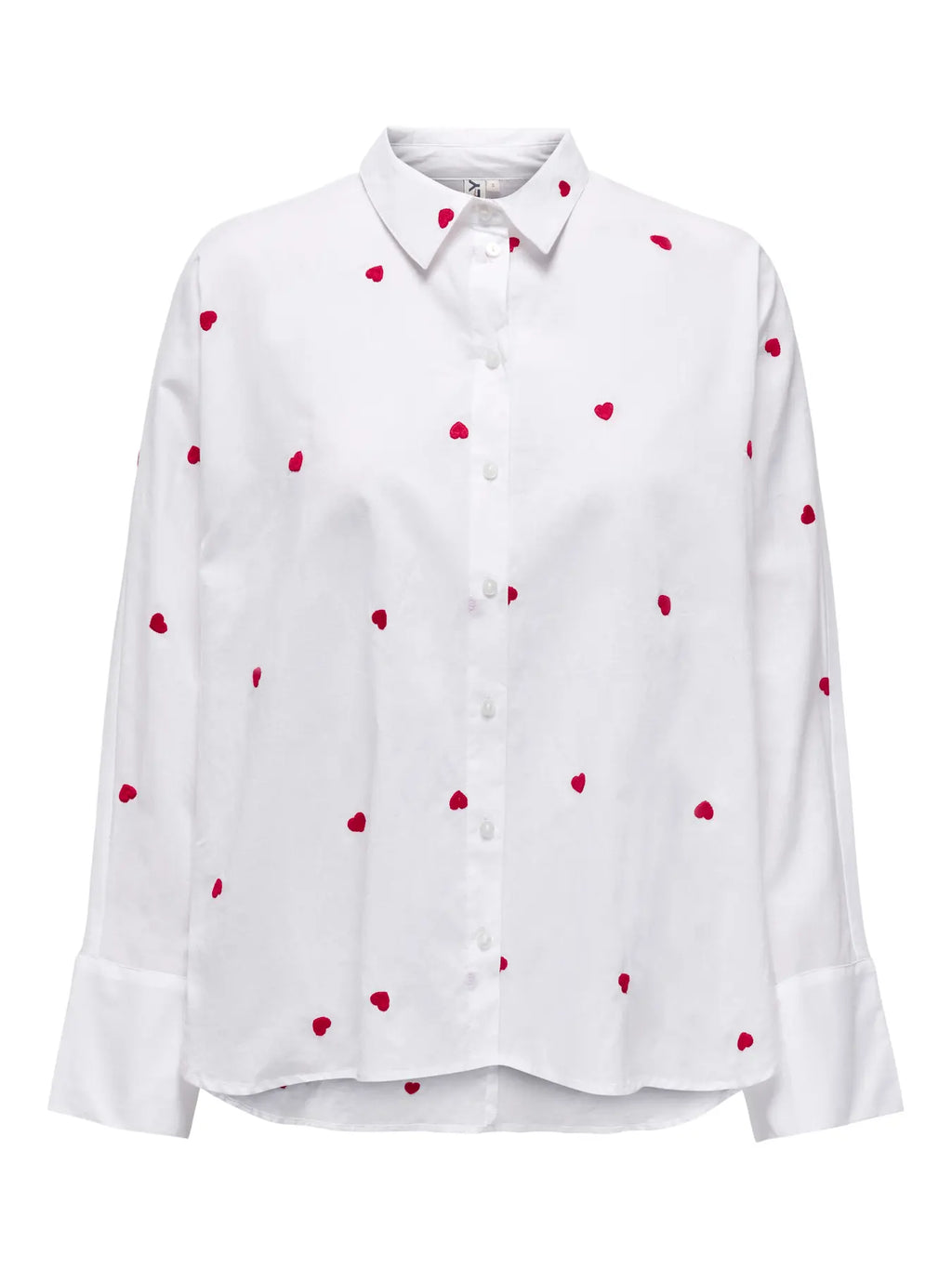 Only donna camicia New Lina Heart 15283743 Bri White