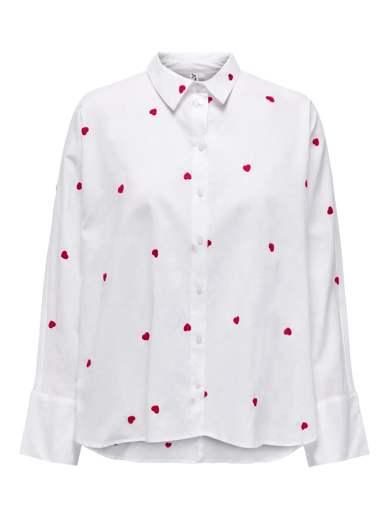 Only donna camicia New Lina Heart 15283743 Bri White