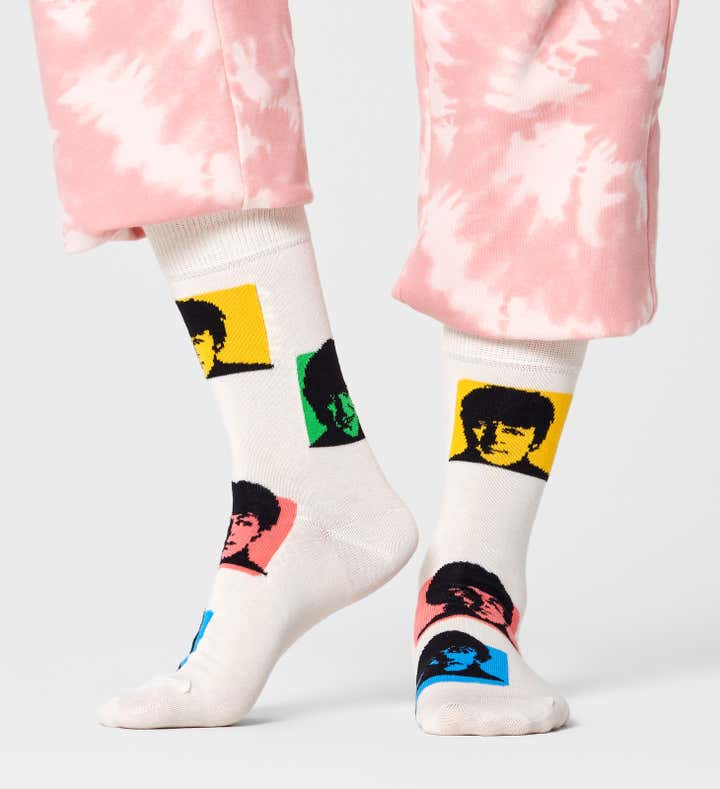 Happy Socks calzini Beatles Silhouttes 87US0000386-B