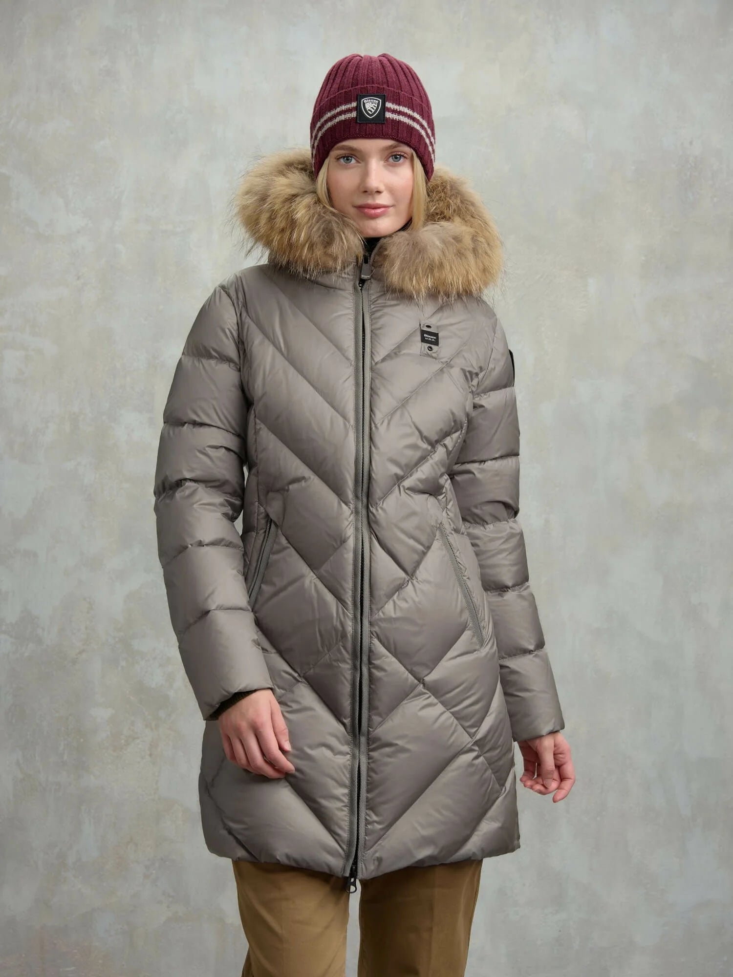 Blauer donna giubbino Althea 25WBLDK03098-006047
