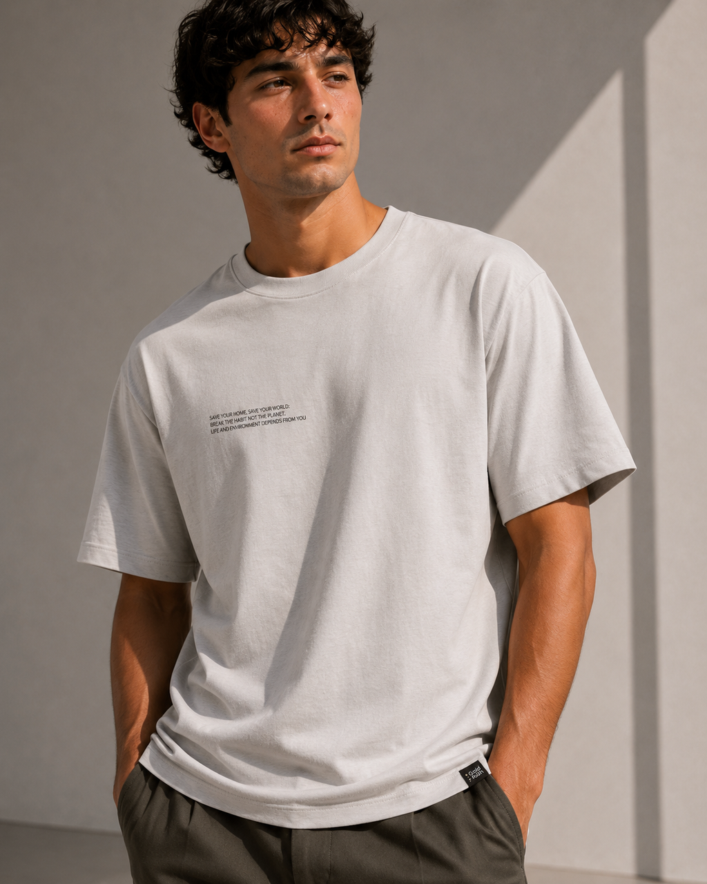 Gold Rush uomo t-shirt Basic Stampa M1ESS56