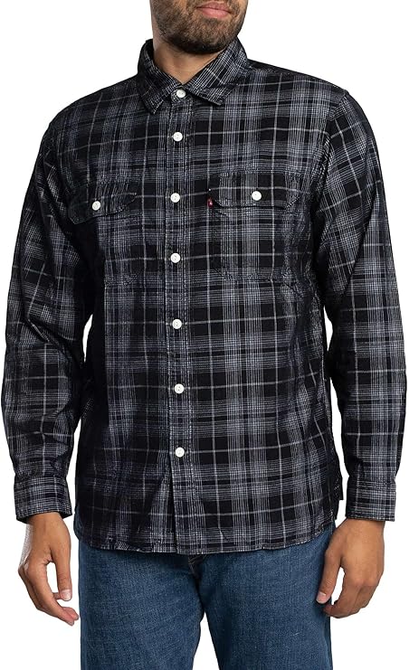 Levi's uomo camicia Jackson Worker Plaid 19573-0280