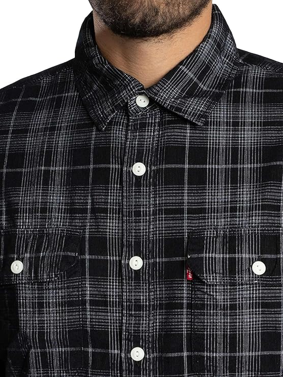 Levi's uomo camicia Jackson Worker Plaid 19573-0280