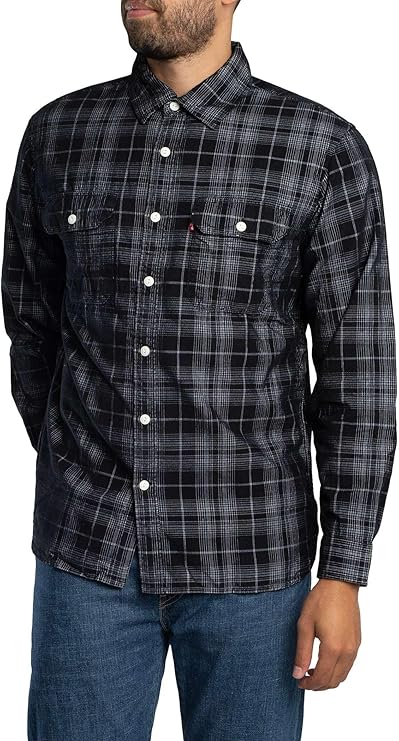 Levi's uomo camicia Jackson Worker Plaid 19573-0280