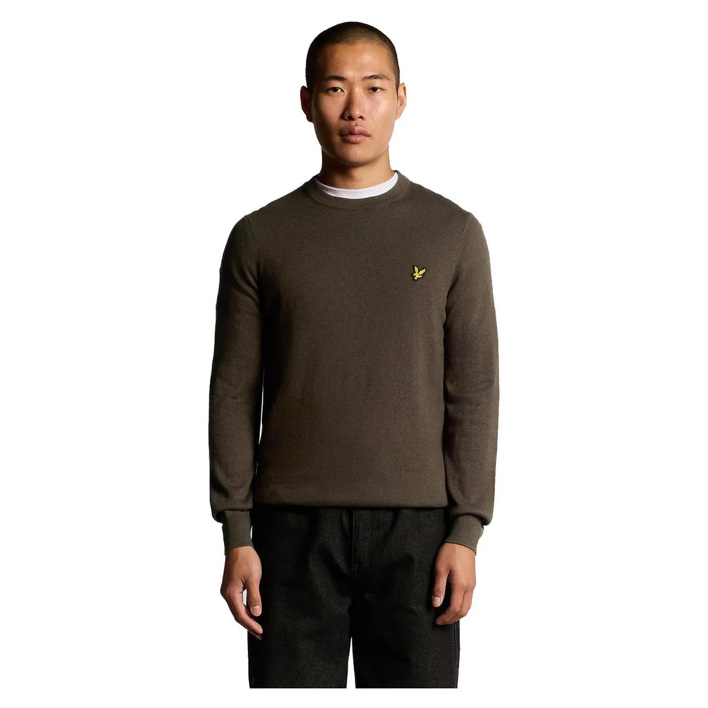 Lyle & Scott uomo maglia Cotton Merino KN2110VC X863