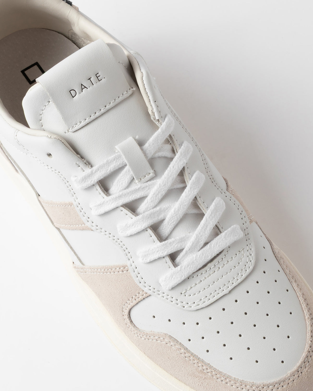 d.a.t.e. scarpa COURT 2.0 BASIC WHITE-BLACK