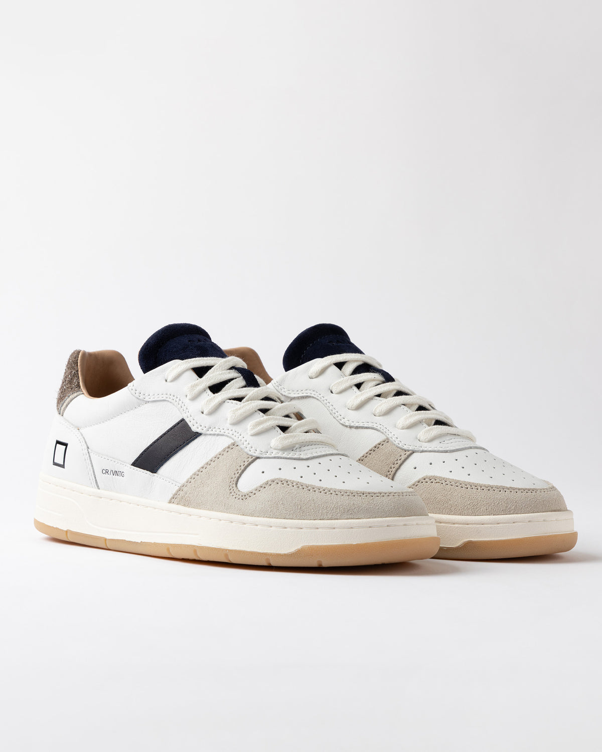 d.a.t.e. scarpa COURT 2.0 VINTAGE WHITE-BROWN