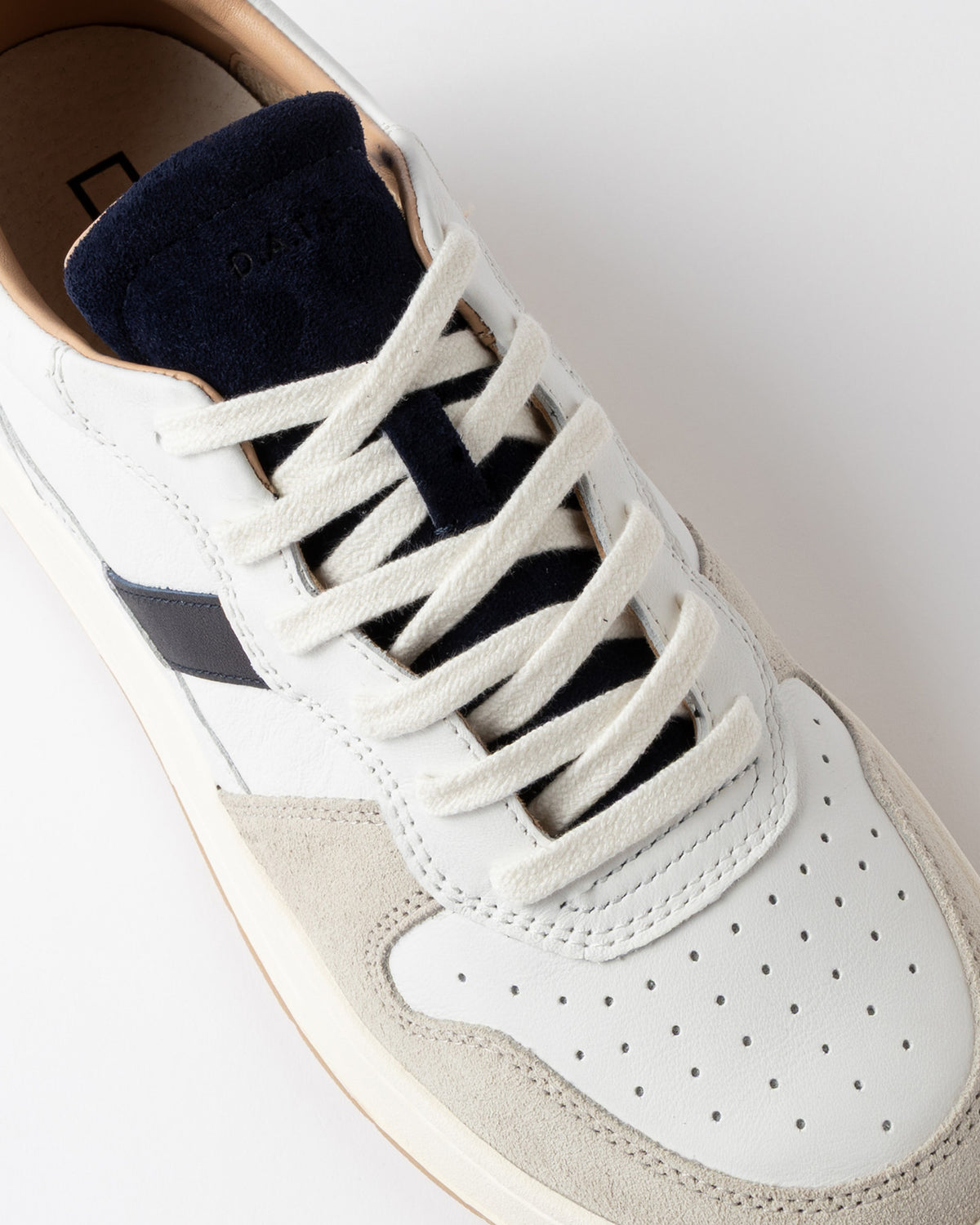 d.a.t.e. scarpa COURT 2.0 VINTAGE WHITE-BROWN