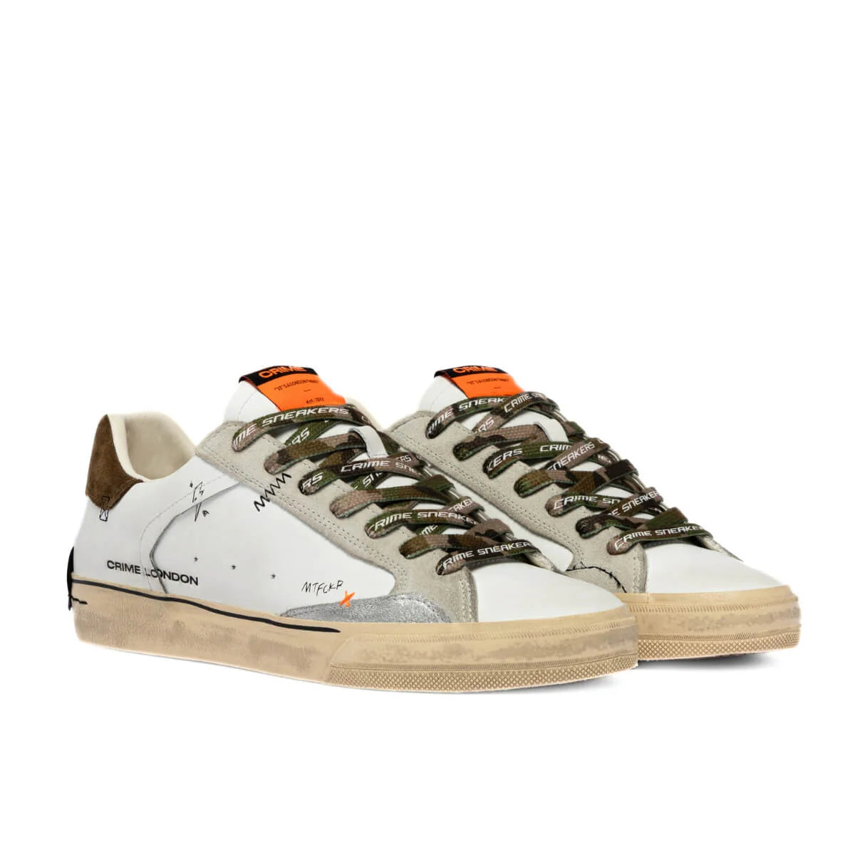 Crime uomo scarpa DISTRESSED 19071PP8B