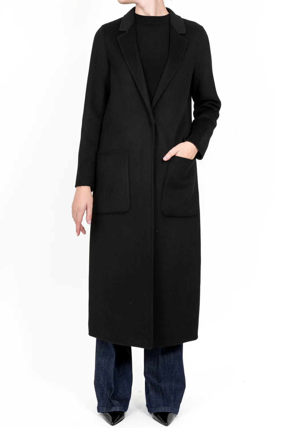 Vicolo donna cappotto TS0005 Nero