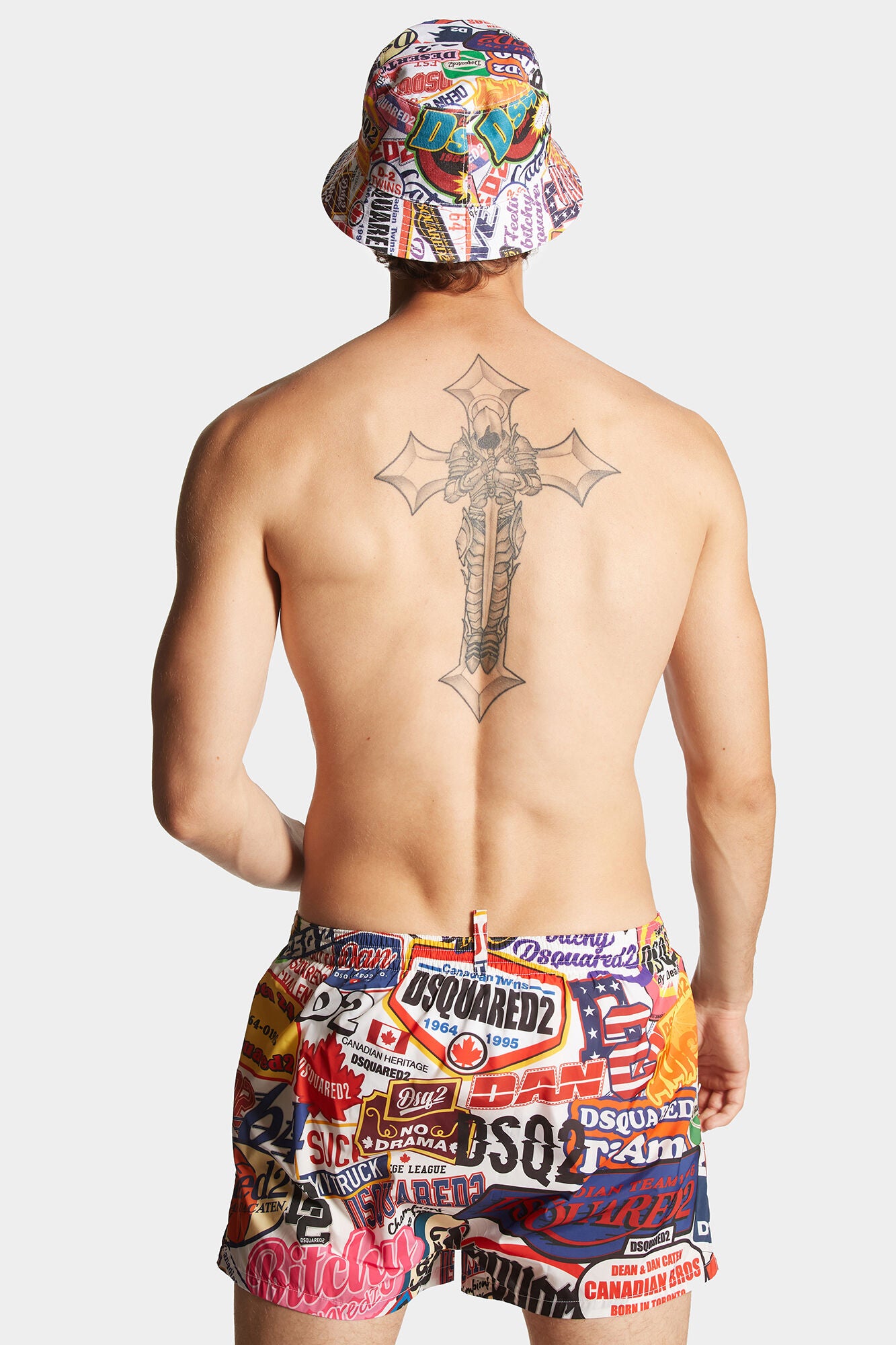 Dsquared uomo costume boxer D7B64556