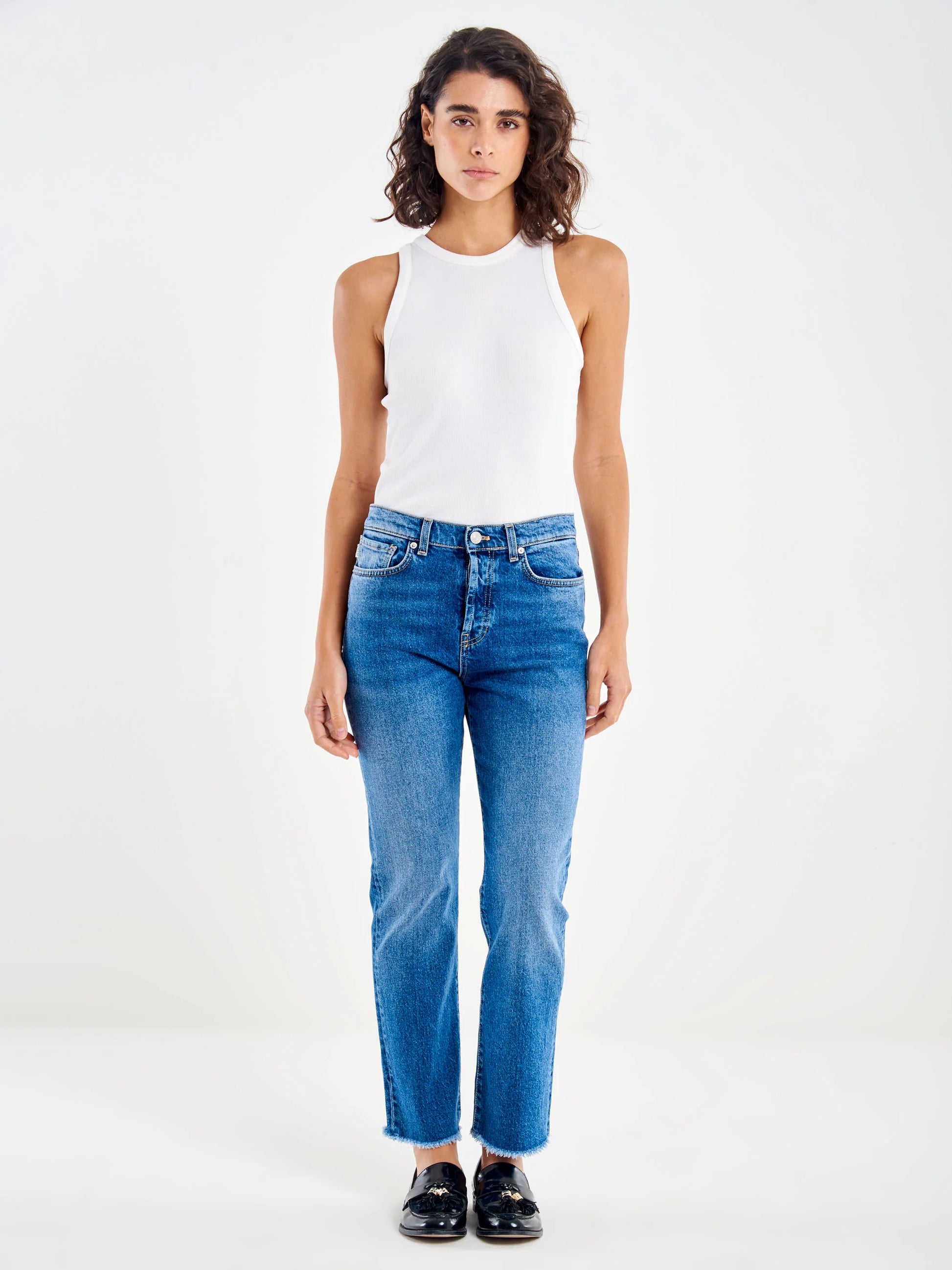 Vicolo donna jeans Blu Denim DAB5019