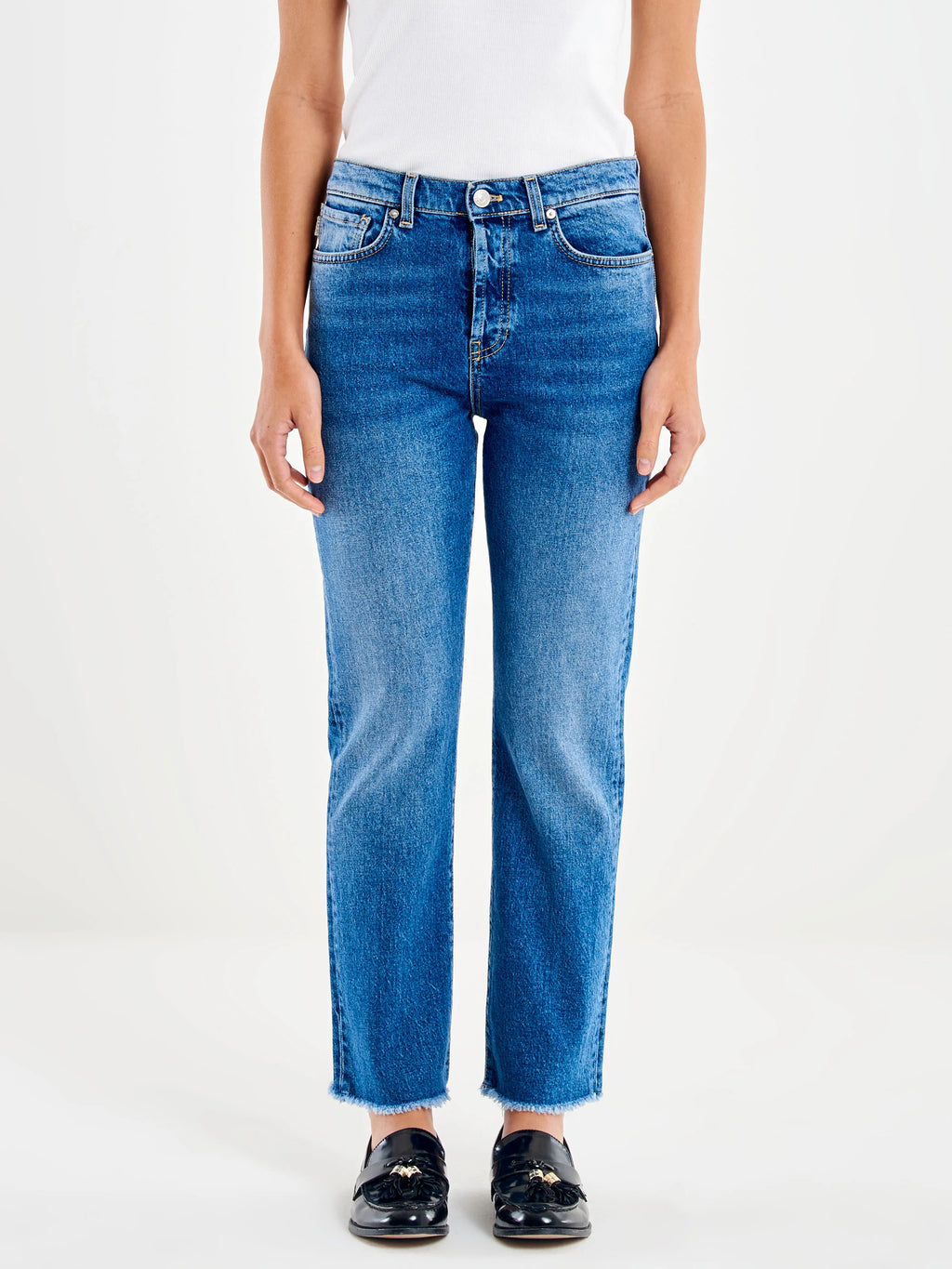 Vicolo donna jeans Blu Denim DAB5019