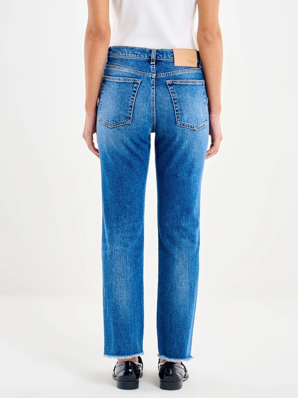 Vicolo donna jeans Blu Denim DAB5019