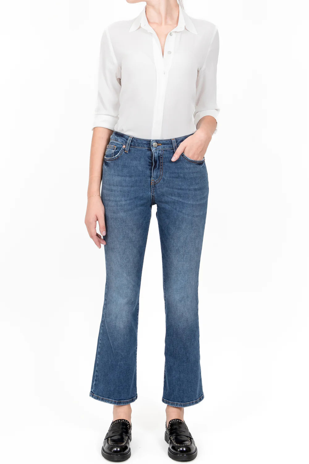 Vicolo donna jeans DS0025 Denim Blu